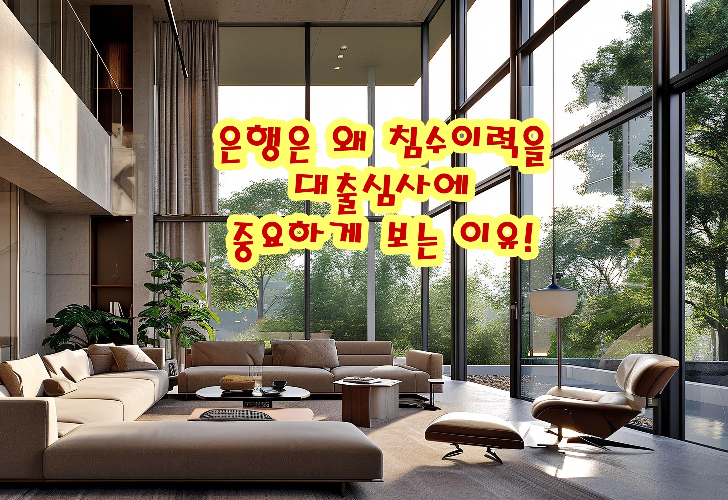 은행은 왜 침수이력을 대출심사에 중요하게 보는 이유!