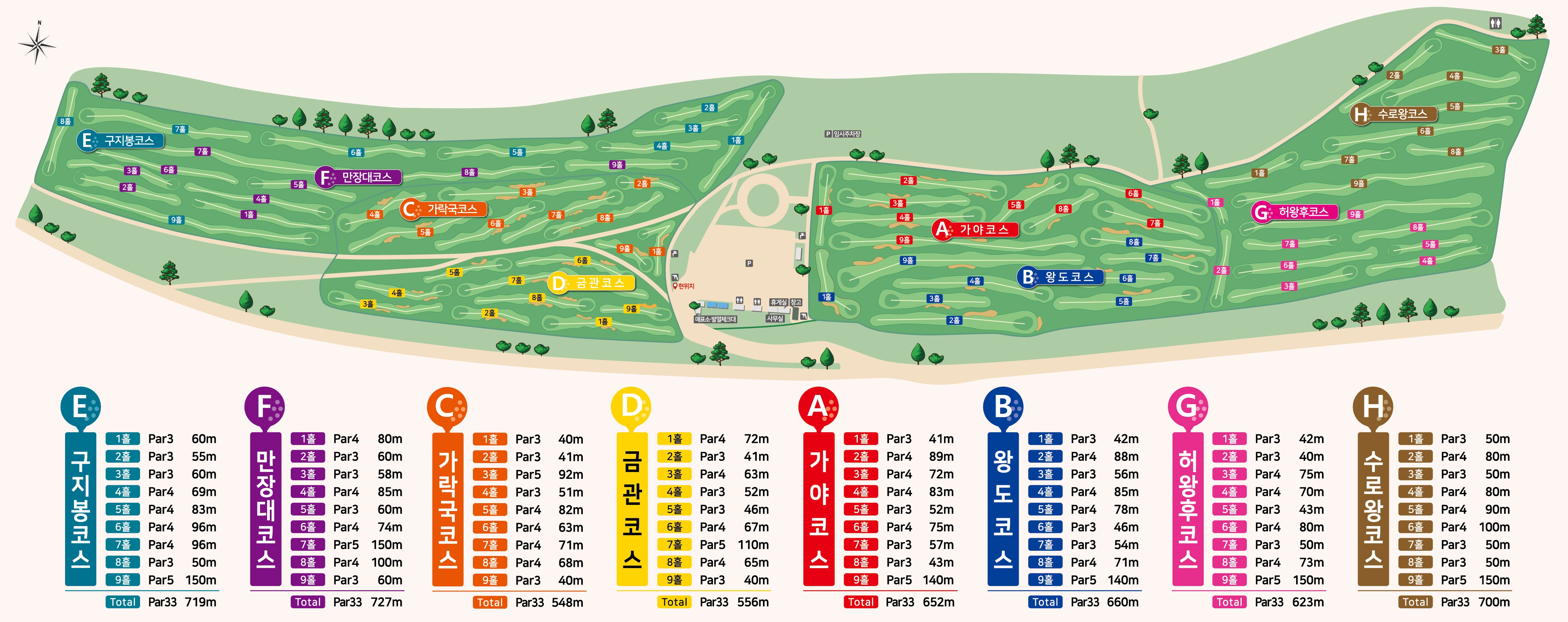 한림술뫼파크골프장 예약
