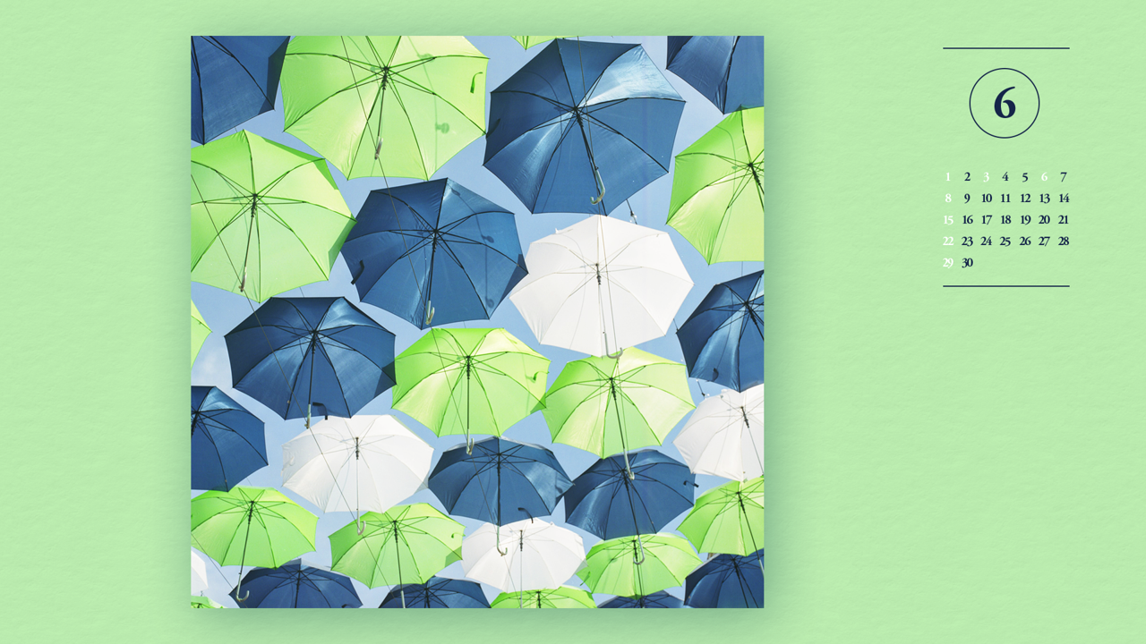 01 우산 A - 2025년6월 노트북배경화면