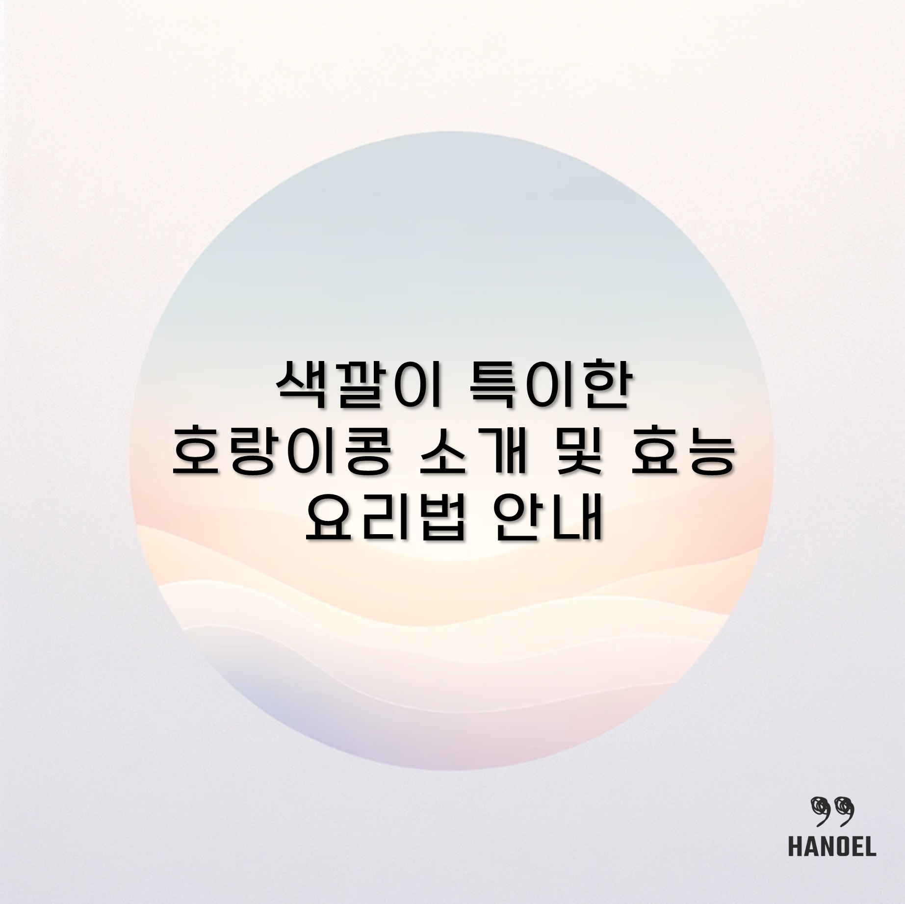 색깔이 특이한 호랑이콩 소개 및 효능 요리법 안내