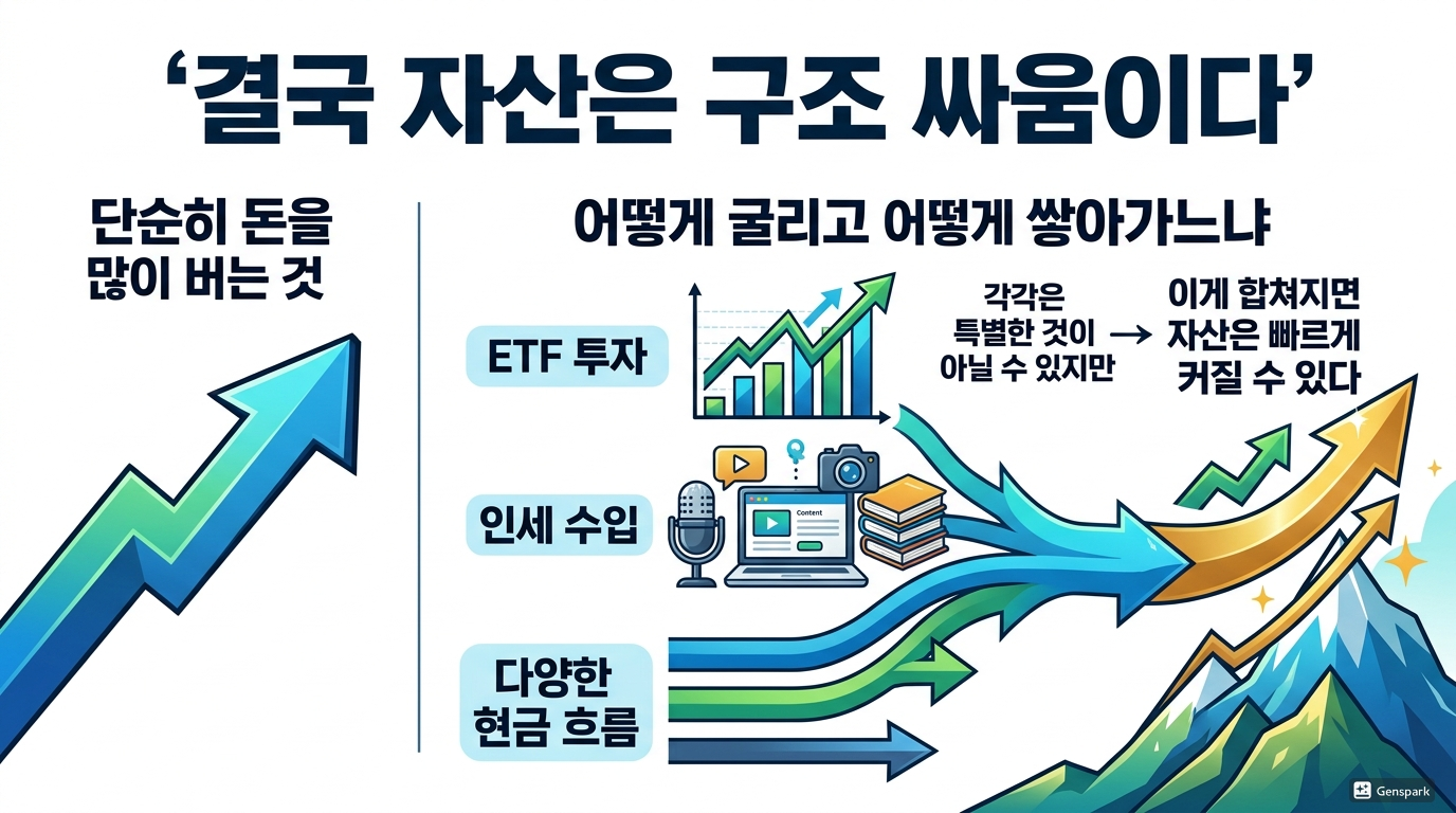 자산 구조와 현금 흐름 다각화
