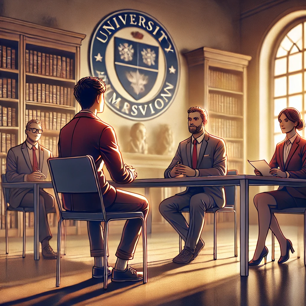 대입 면접 관련 사진