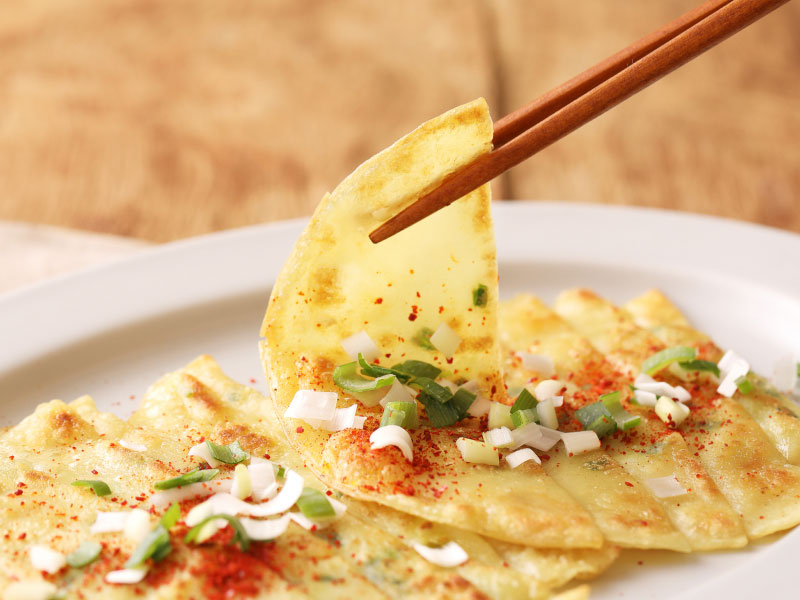 납작만두와 쫄면 관련 사진