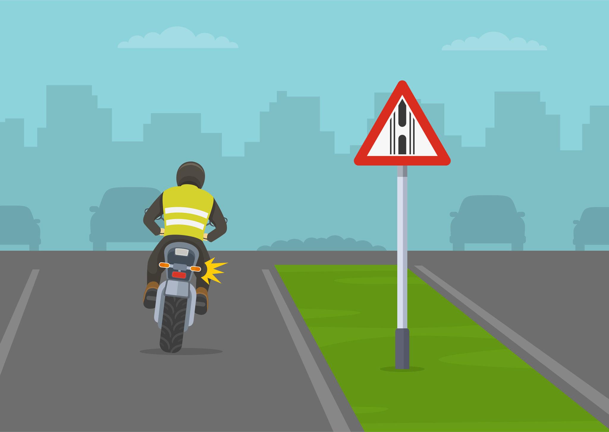 자동차와 다른 오토바이 교통 법규 정리