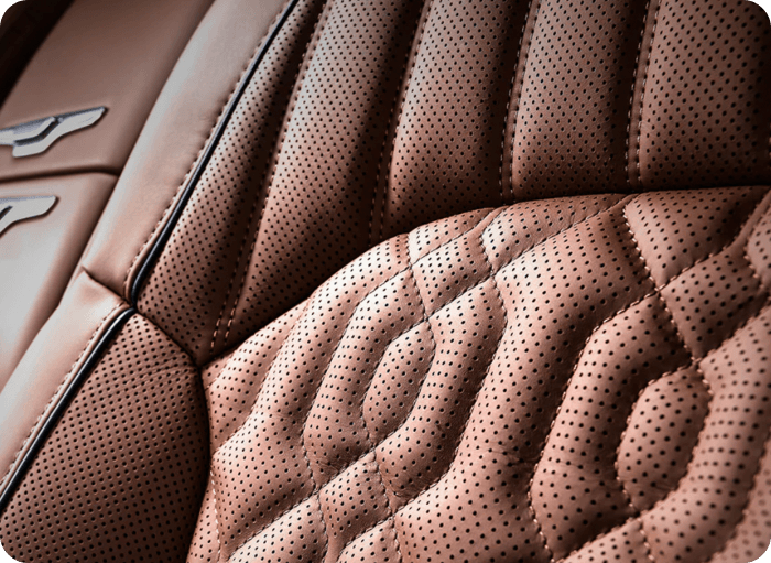 제네시스-세미애닐린-가죽시트