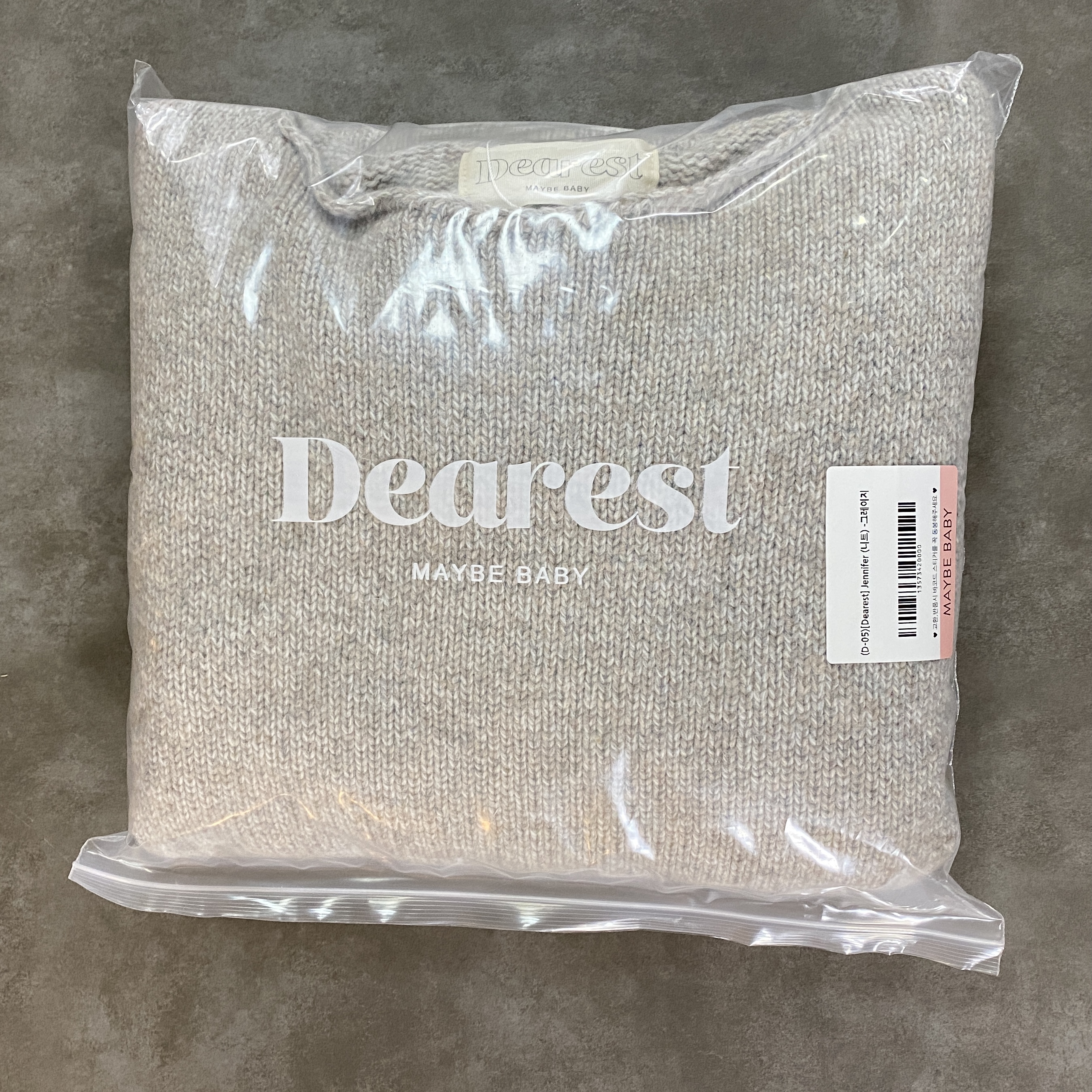 디어리스트 Jennifer 니트