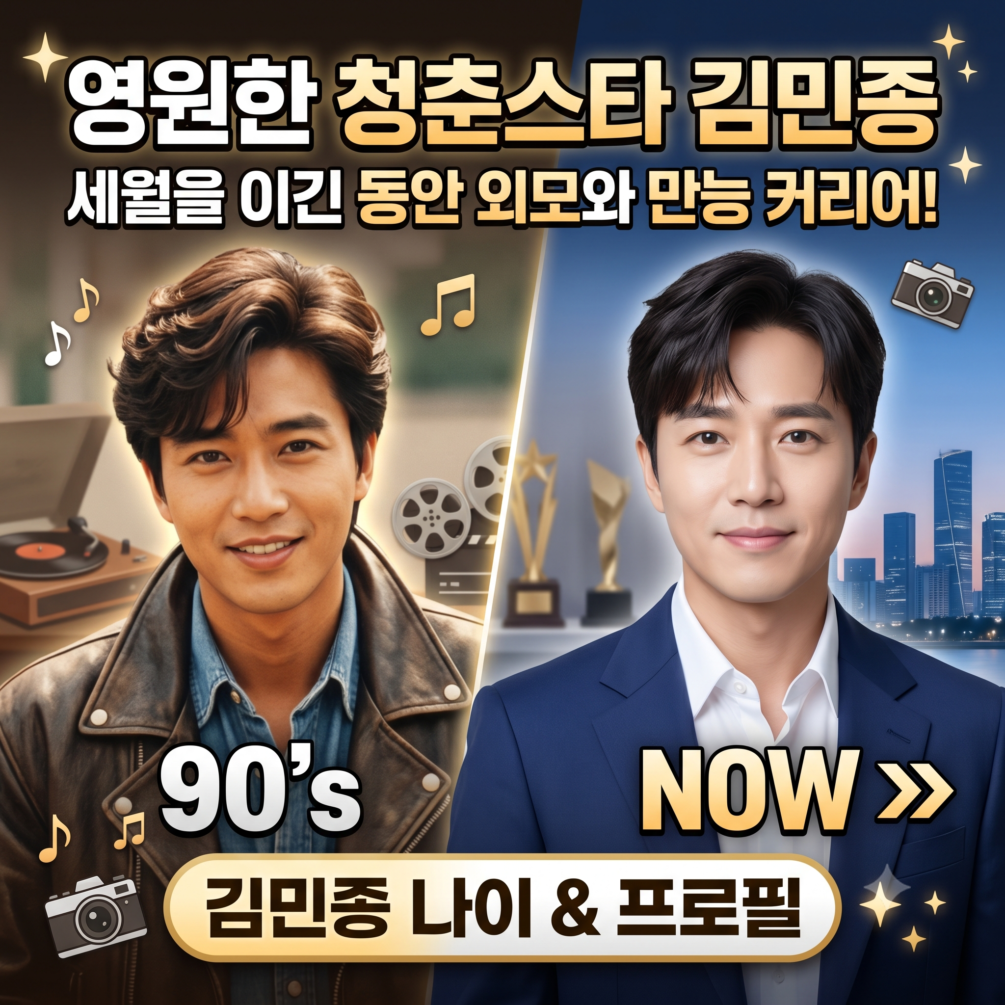 배우 김민종 나이 및 프로필 영원한 만능 엔터테이너의 발자취
