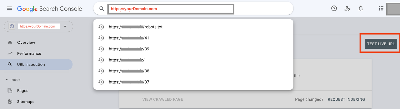 Google Search Console - 1