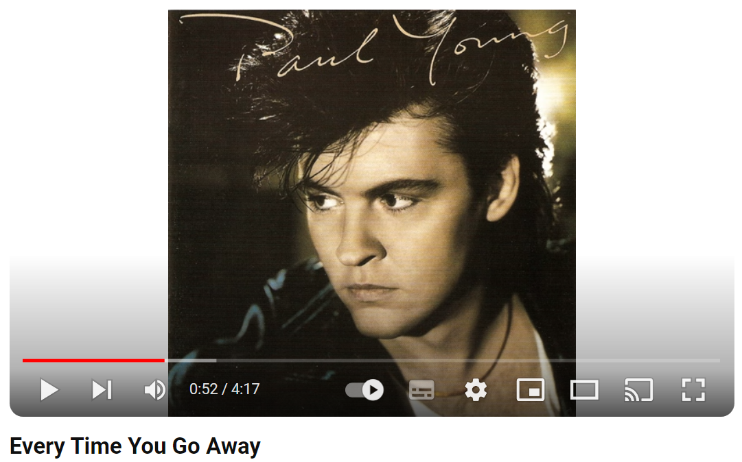 폴-영-Everytime-You-Go-Away