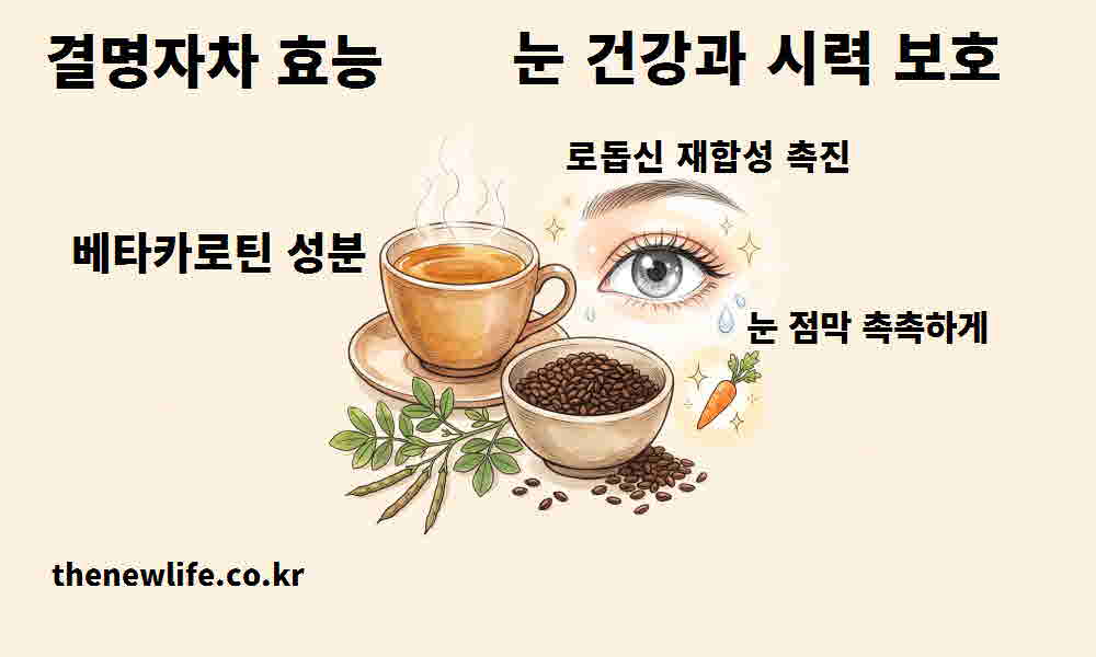 결명자차 효능 눈 건강 시력 보호
