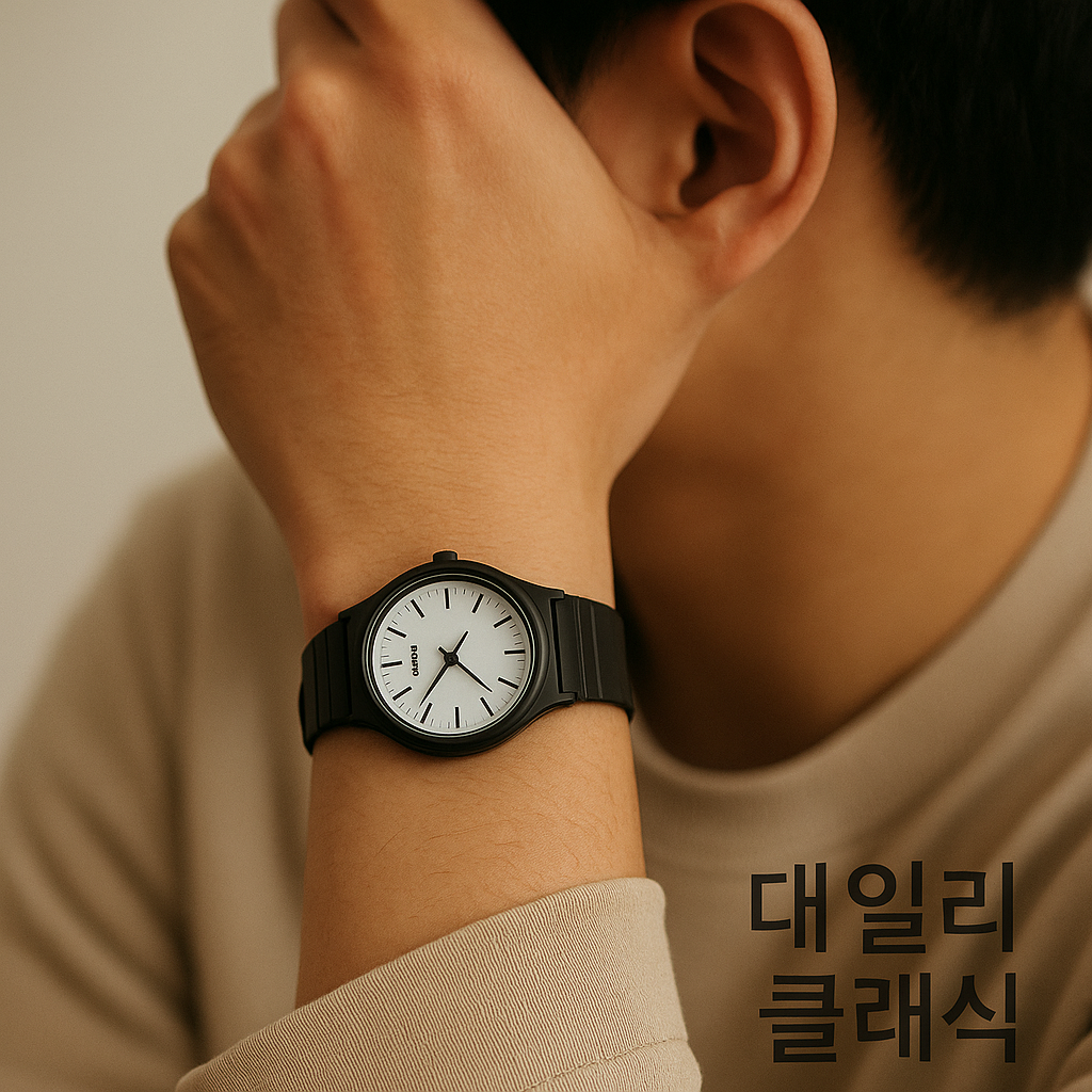 카시오 MQ-24-7B, 2만 원대로 끝내는 데일리 클래식 ⌚