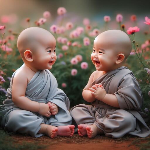 부천님 오신 날 동자승 이미지