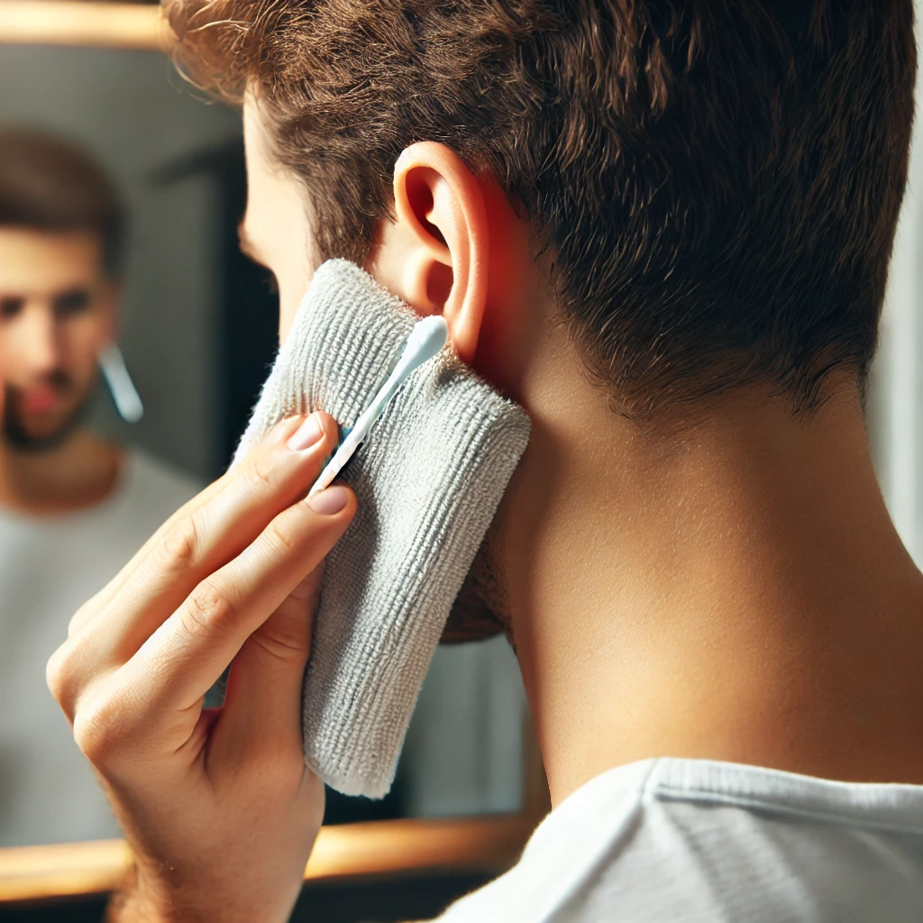 건강한 귀 청소 이미지