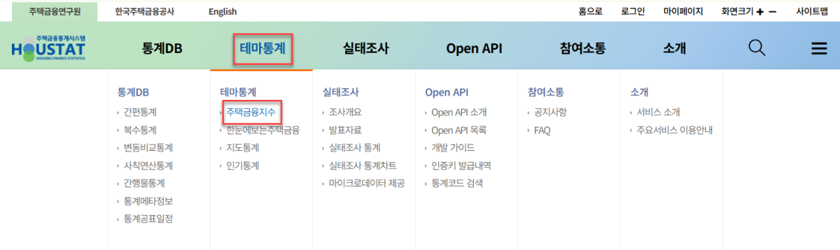 HUSTAT-사이트-화면