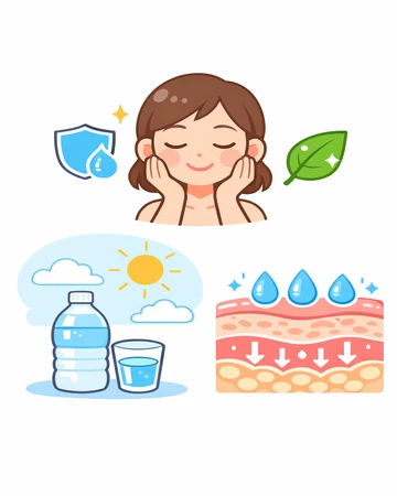 피부 보습이 필요한 경우와 건조 신호 예시3