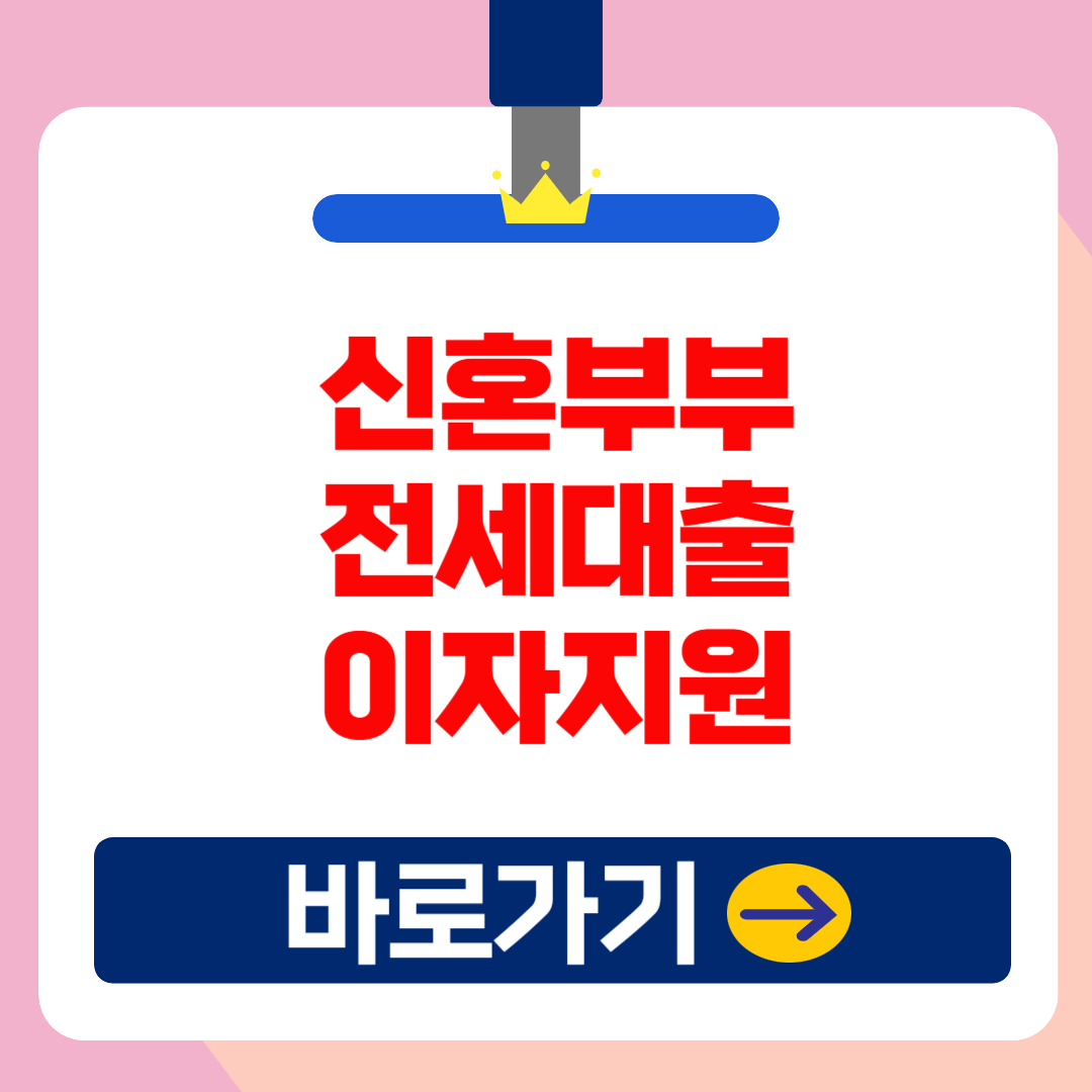 2025 서울 신혼부부 전세대출 이자지원 신청대상,방법 및 취급은행 총정리