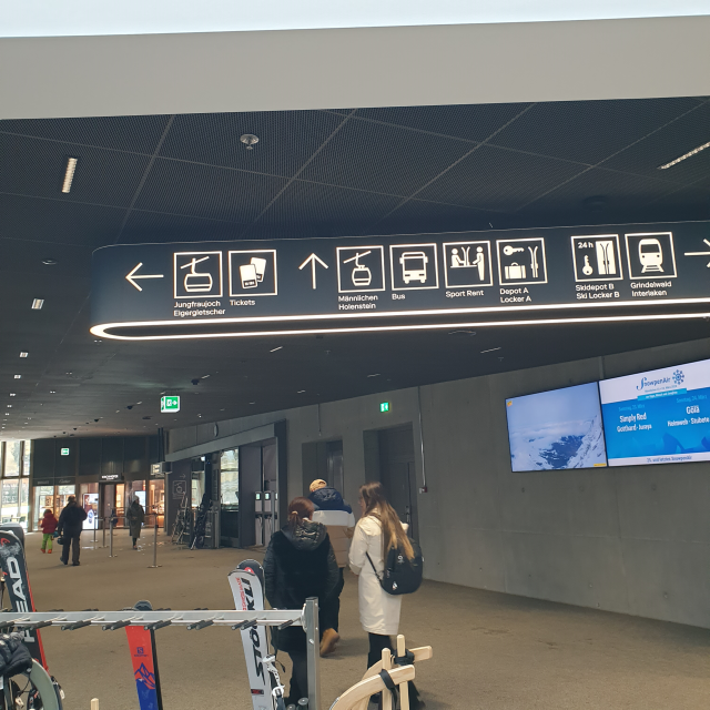 스위스 그린델발트 터미널