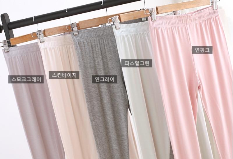 일본 무지 모달레깅스