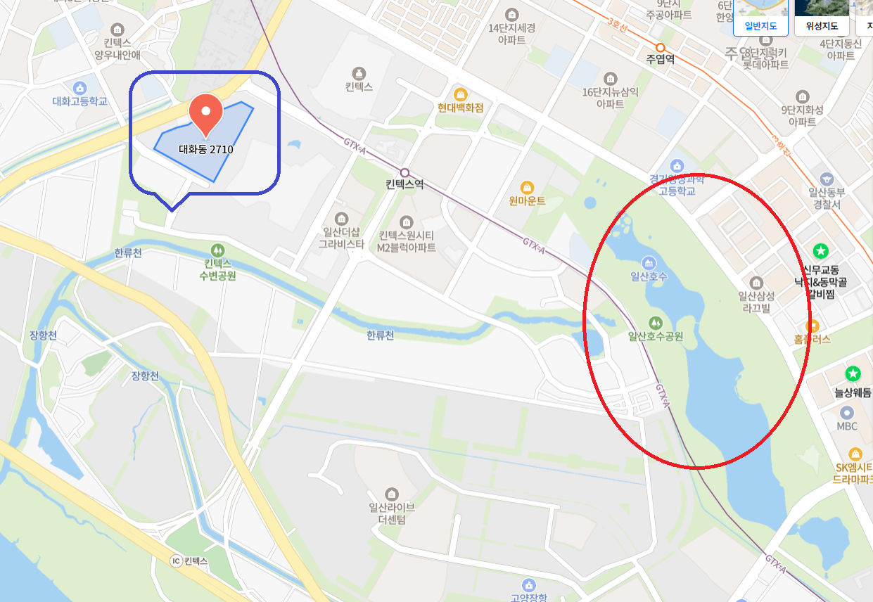 고양국제꽃박람회 주차장