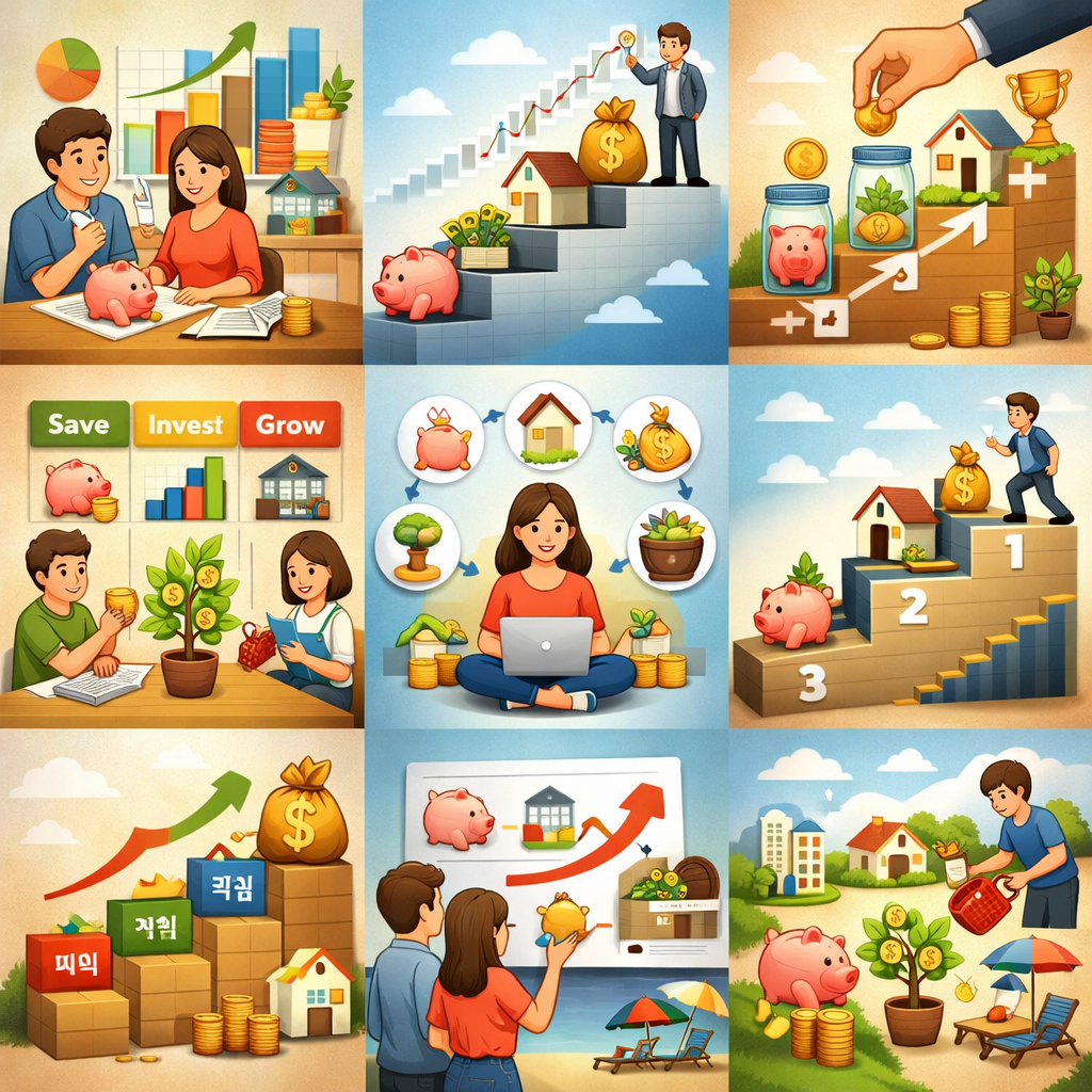 처음 시작하는 사람을 위한 가장 쉬운 재테크 구조 3가지