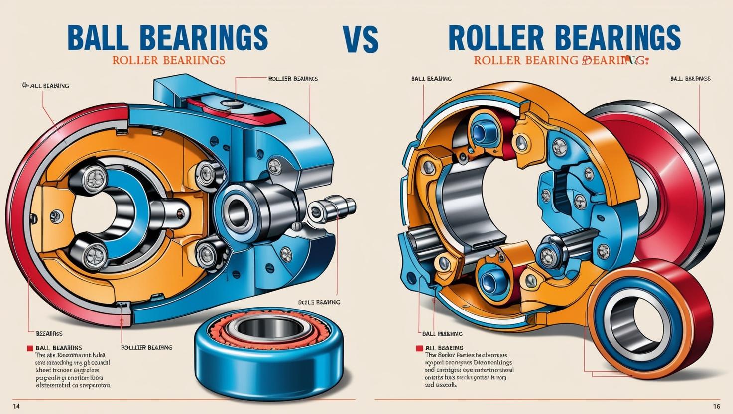 볼베어링 vs 롤러베어링 차이점은?