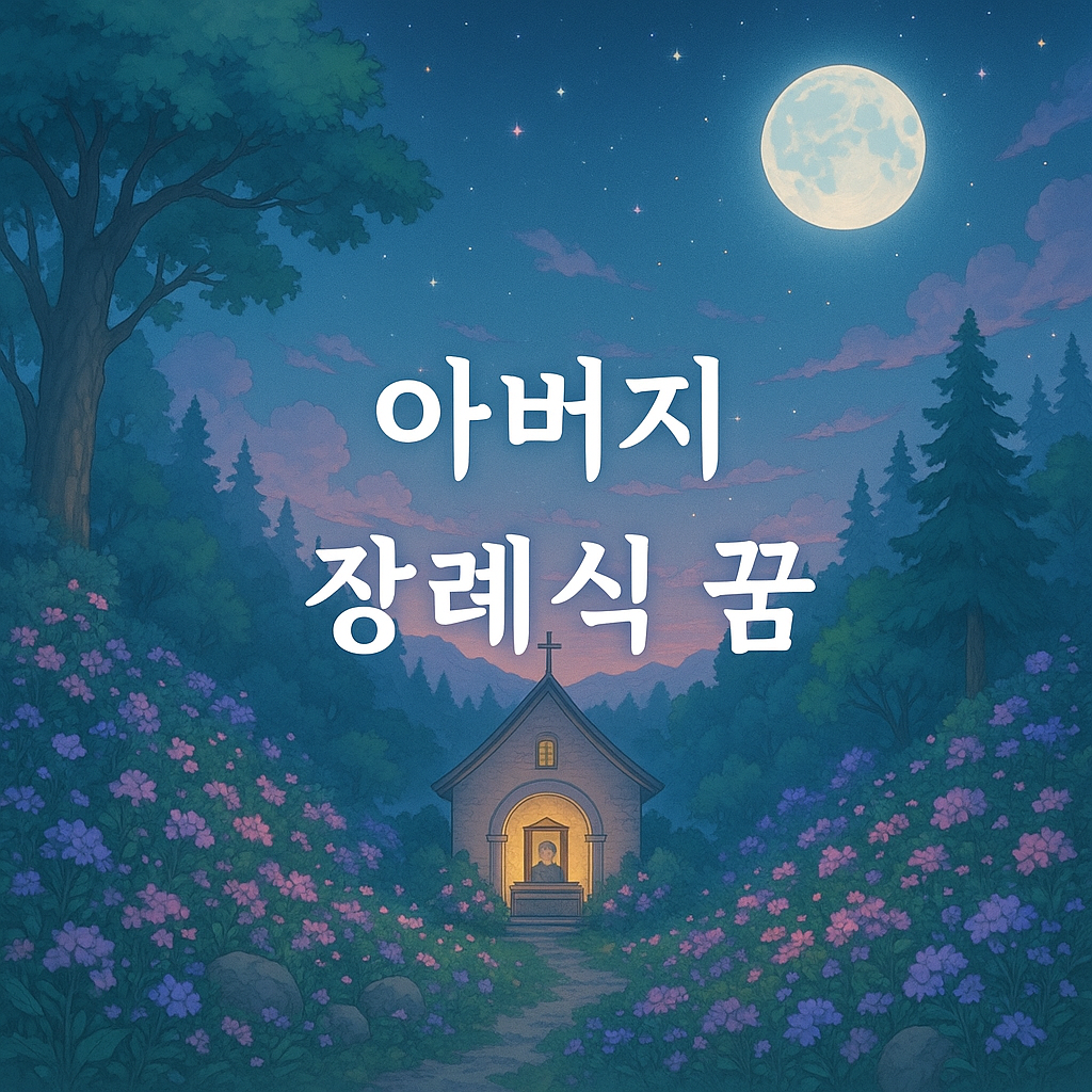 아버지 장례식 꿈 해몽