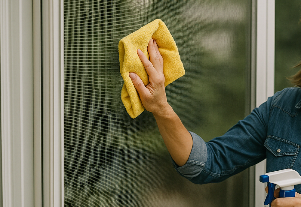 2025년 여름 대청소 필수! 방충망 먼지 제거 꿀팁
