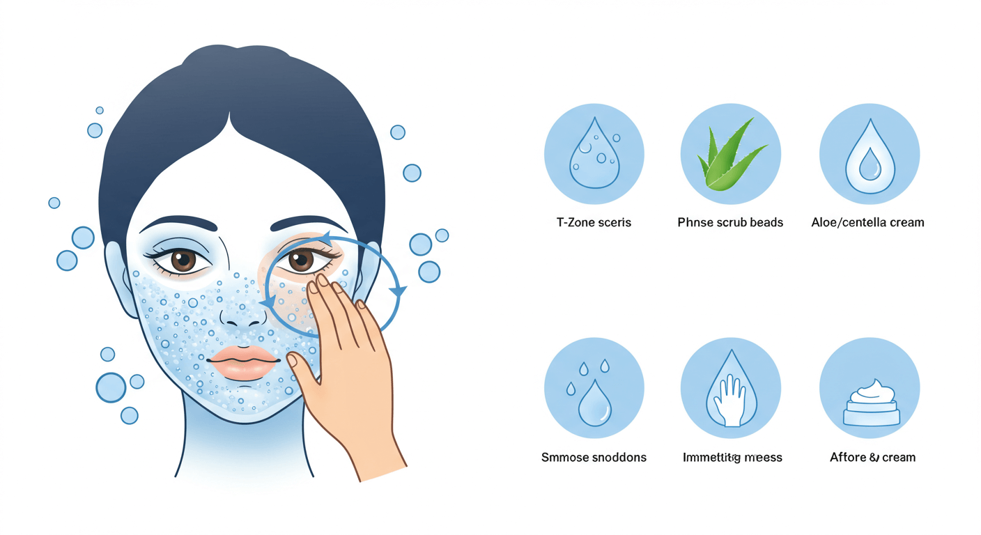 물리적 각질제거: 빠른 효과, 하지만 주의가 필요