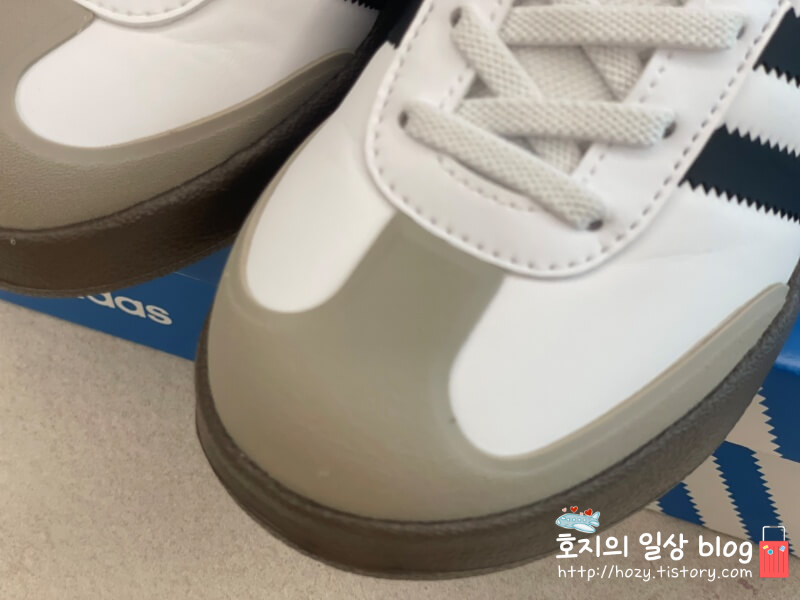 아디다스 아디폼 삼바360키즈 화이트 앞코