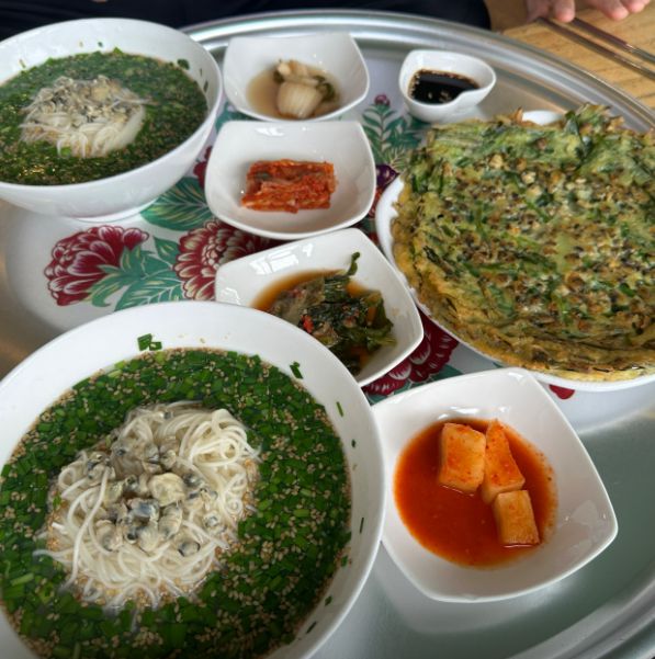 섬진강재첩국수