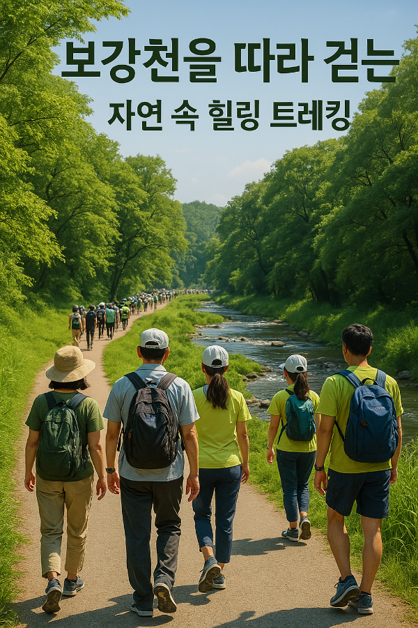 2025 증평 레이크사랑 걷기대회, 보강천 따라 떠나는 힐링 여정