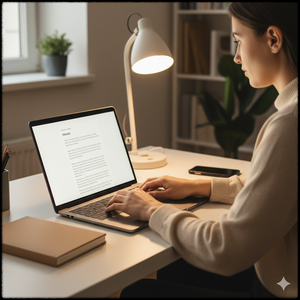 게스트의 메시지에 응답하는 호스트의 모습