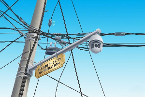 전봇대에 설치되는 CCTV·센서 시스템