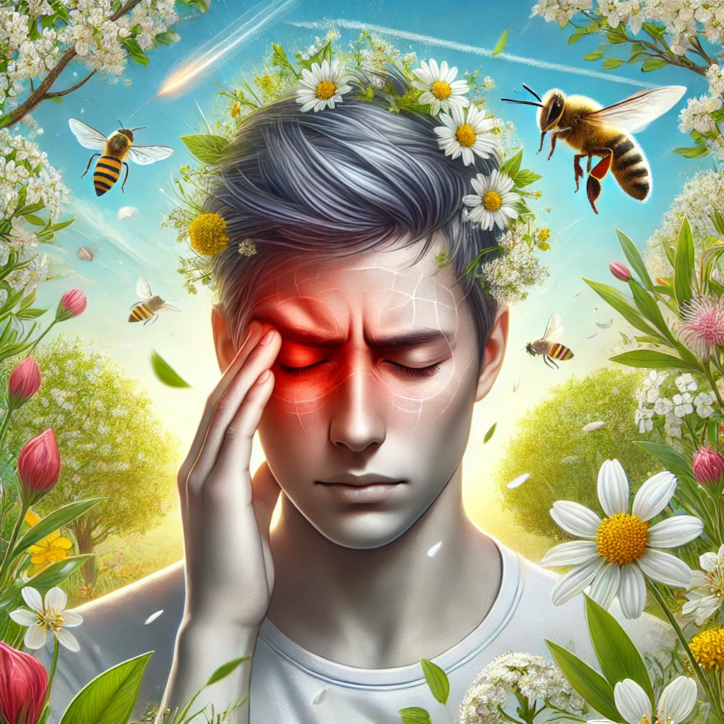 봄철 두통, 알고 보니 눈 때문일까?