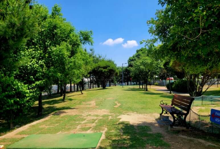 양주 나리공원 파크골프장 코스 뷰