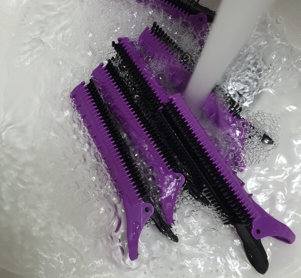 사용후 클립세척