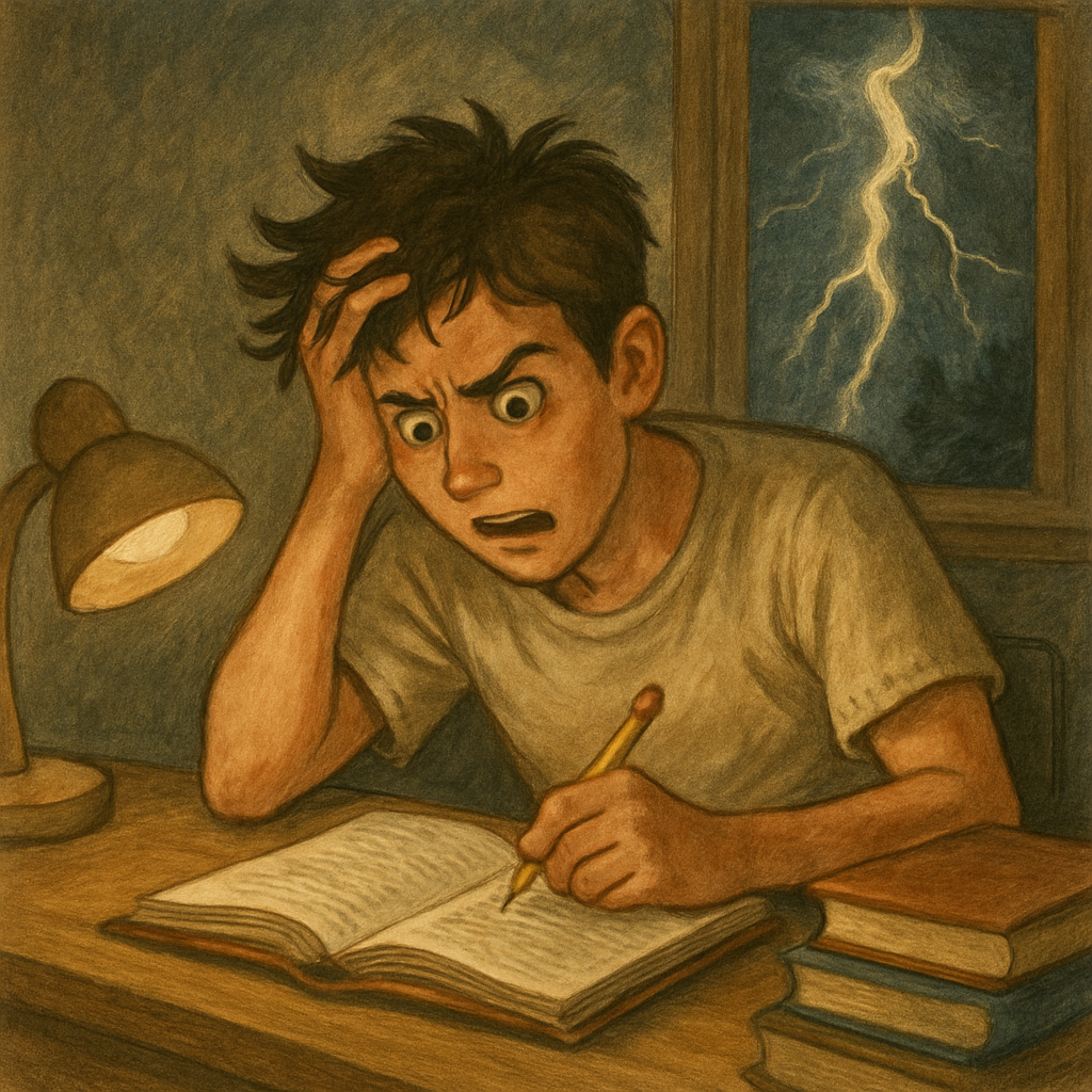 벼락치기에 관련된 이미지