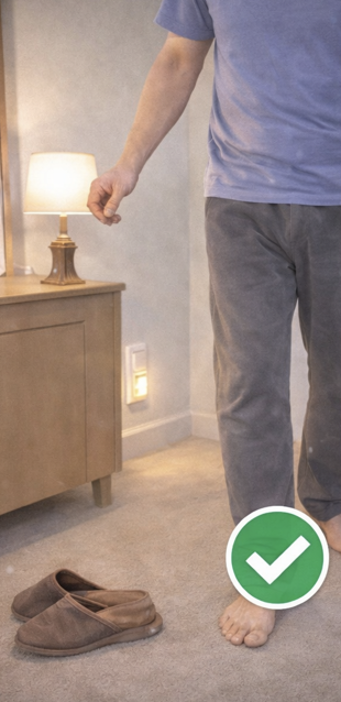 실내 동선에서의 낙상 예방 관련 사진