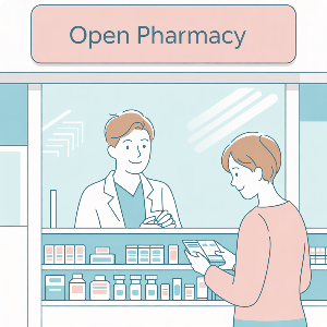 전국 추석 연휴 문 여는 약국 이미지