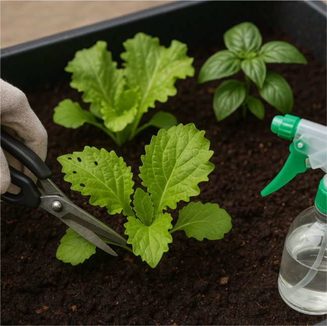 상추 벌레 없이 키우는 법|약 없이도 가능한 방법 정리