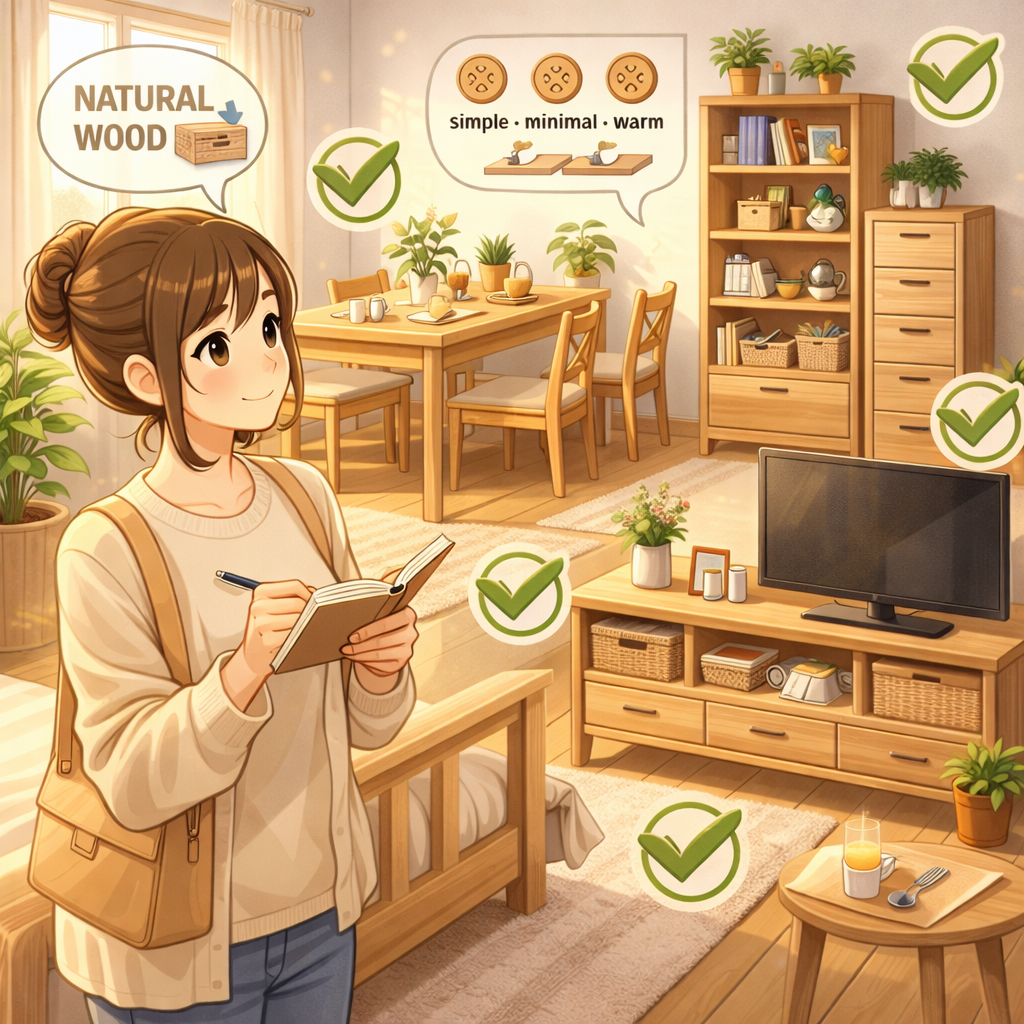 감성 우드 인테리어 시작하기: 가구 선택 꿀팁