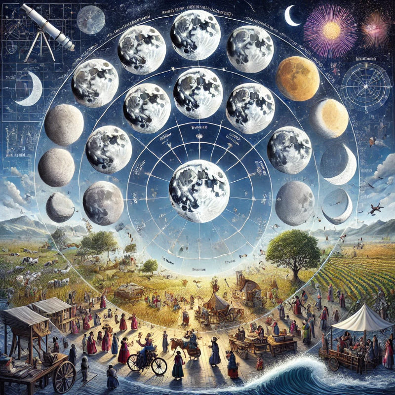 달의 위상이 우리 생활에 미치는 과학적&middot;문화적 영향