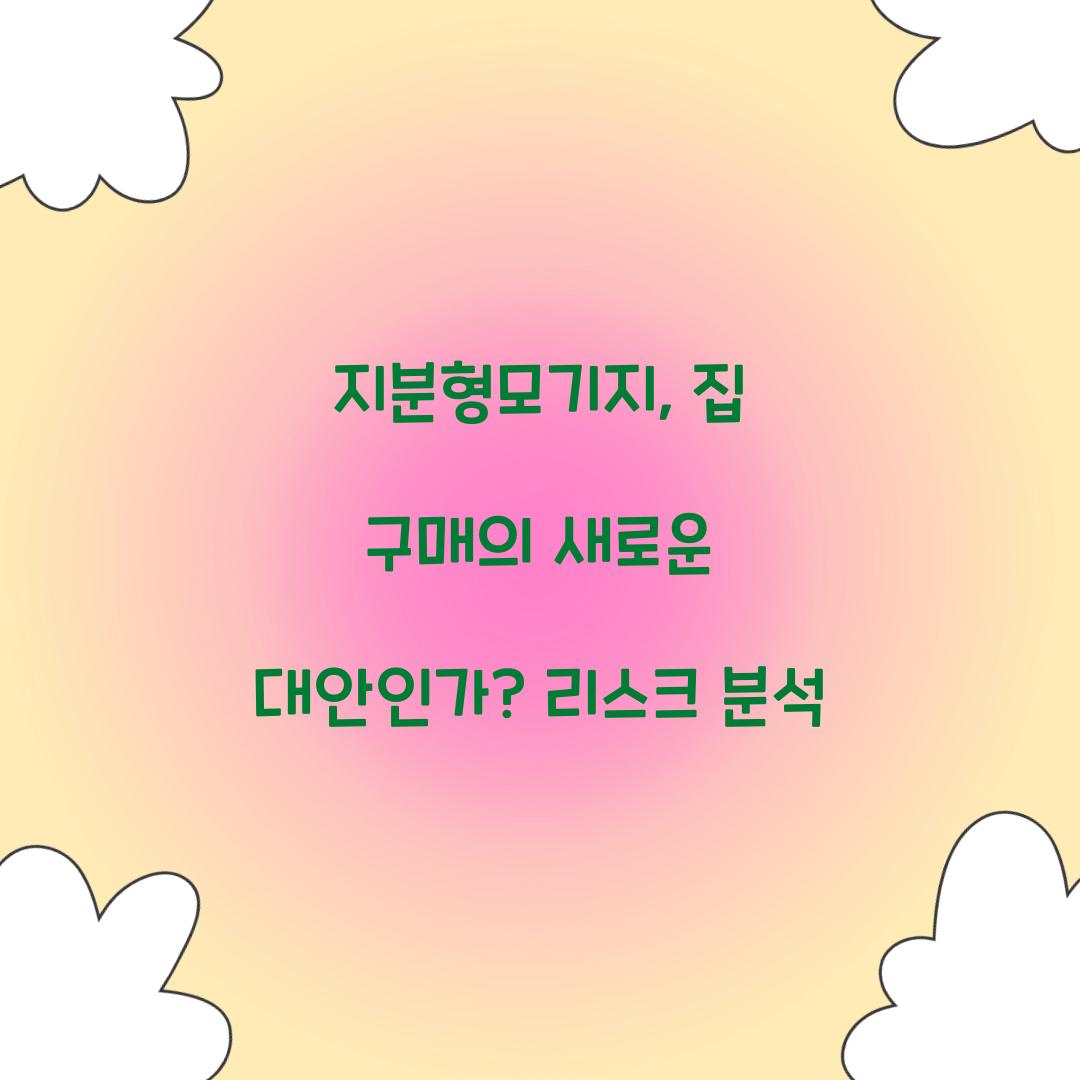 지분형모기지