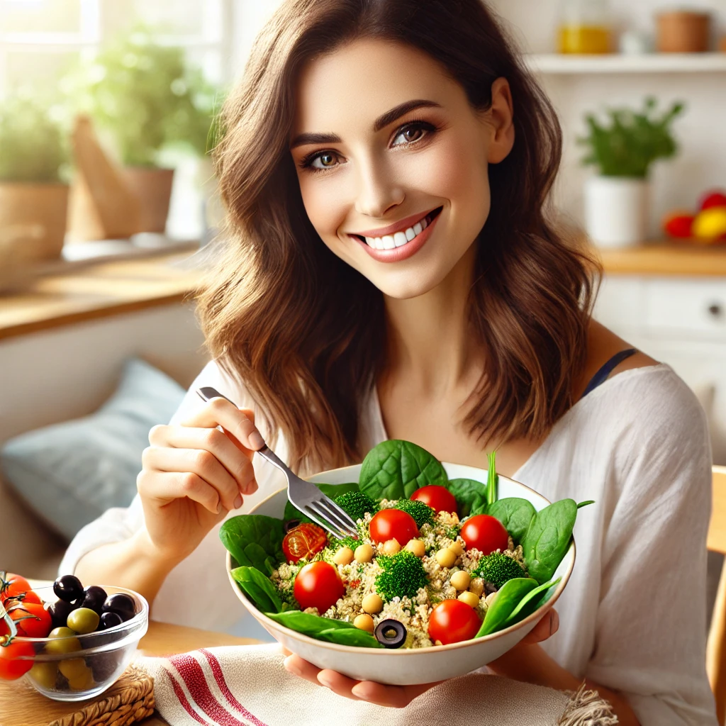 퀴노아 샐러드 이미지 사진