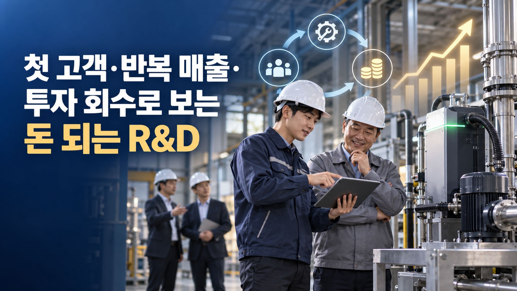첫 고객, 반복 매출, 투자회스로 보는 돈 되는 R&D
