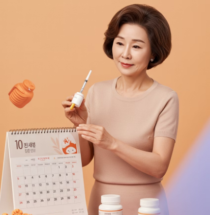 퇴행성 관절염 자주 묻는 질문 4 : 영양제 섭취 시기