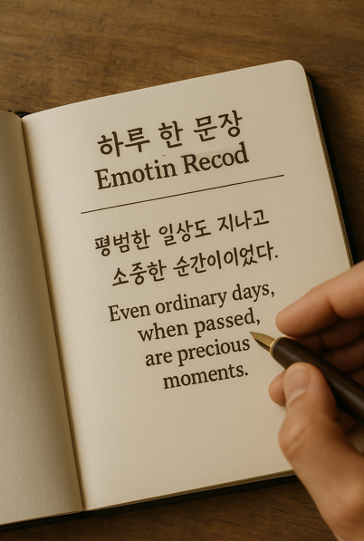 하루 한문장 써보는 습관만들기 이미지