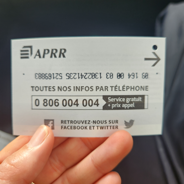 프랑스 고속도로 통행권