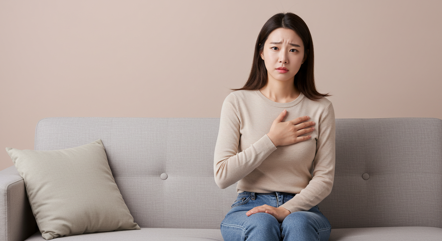 기관지염&amp;#44; 불안장애