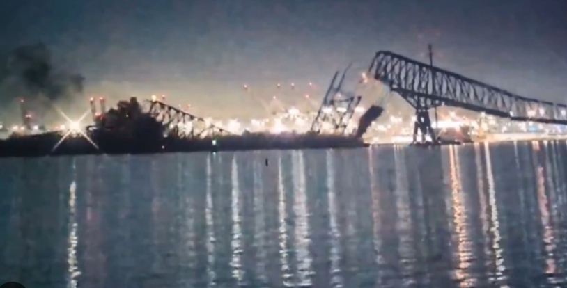 볼티모어 다리 붕괴 미국 선박 붕괴 썸네일 이미지